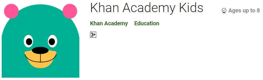 Khan Academy Kids is educational support app that can improve literacy and intelligence with monitoring feature