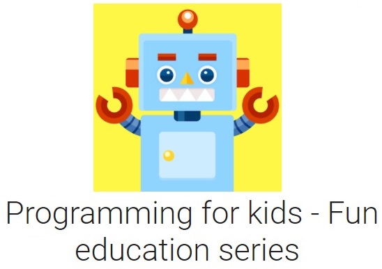 Programming for kid have simple graphic to entertain young kids