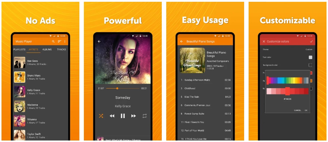 Simple Music Player Feature