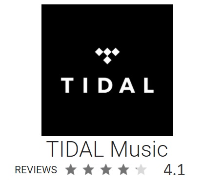 The TIDAL app is a streaming music app with selected genres and high frequency option for audiophile