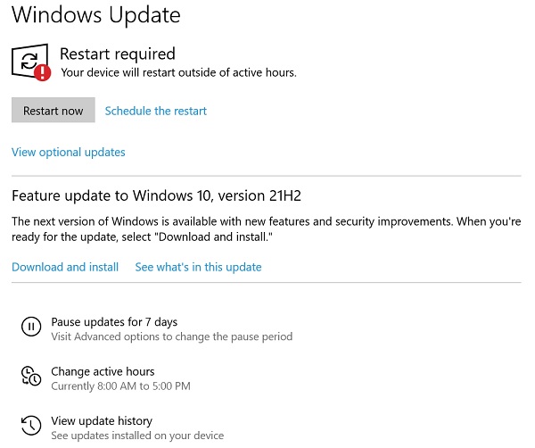 Updating your windows can accelerate your laptop performance
