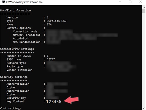 Command prompt will give you all about Wi-Fi status under certain names