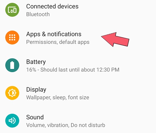 check google app by pressing apps & notifications