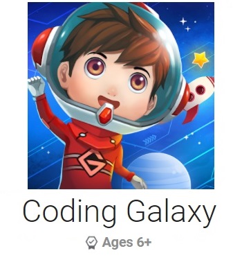 Coding Galaxy has a good design with the coding game concept