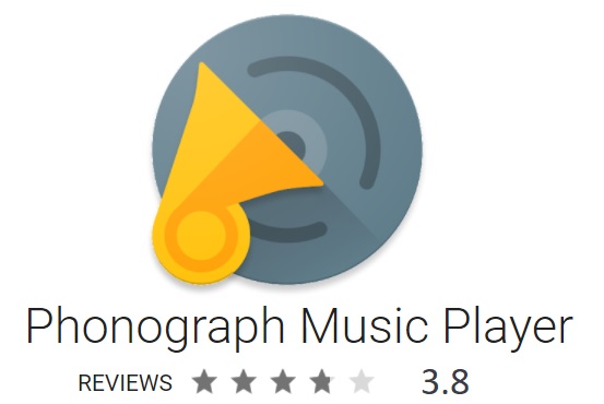 Phonograph offline music player with lightweight apk size