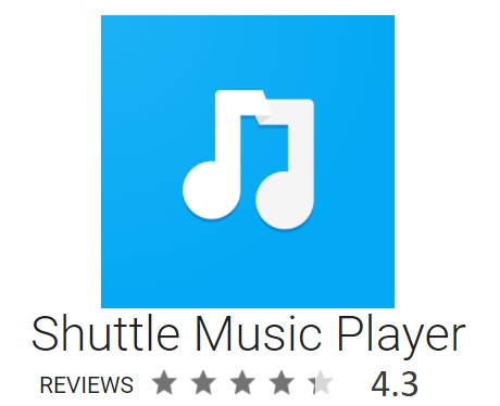 Shuttle Music Player highlight