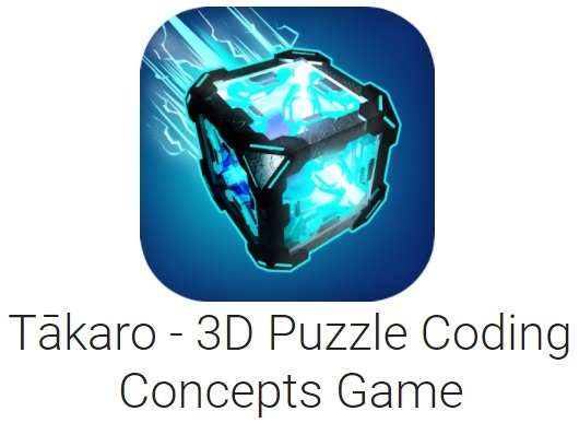 Takaro is 3D block puzzle game with simple programming function