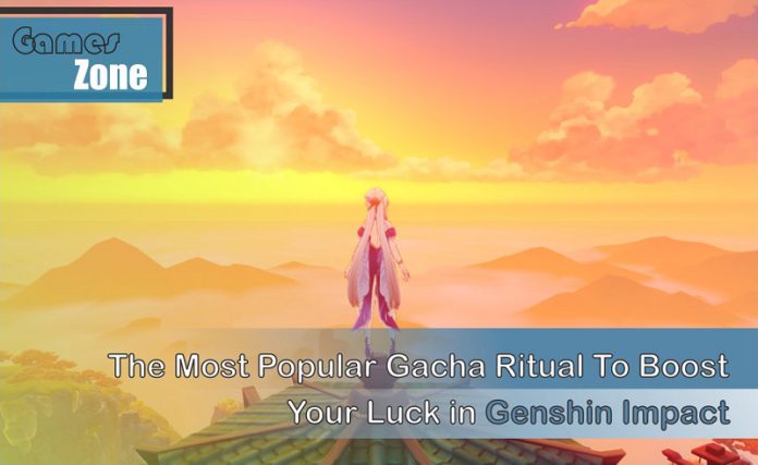Popular Gacha ritual in Genshin Impact