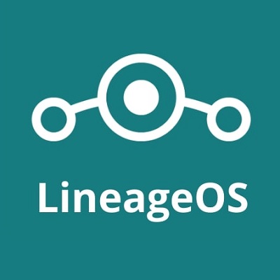 Lineage OS main logo that is popular custom ROM