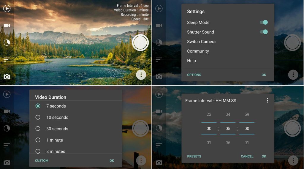 Framelapse is the best time-lapse apps for Android