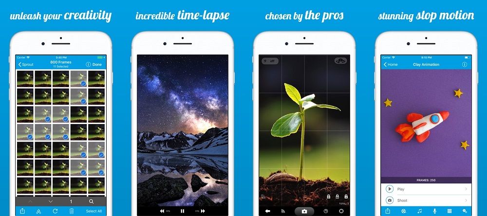 OSnap! Pro feature are good time-lapse on iPhone