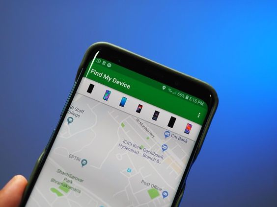 using find my device to track your device